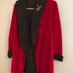 Women’s Hugh Hefner Smoking Jacket (Costume)